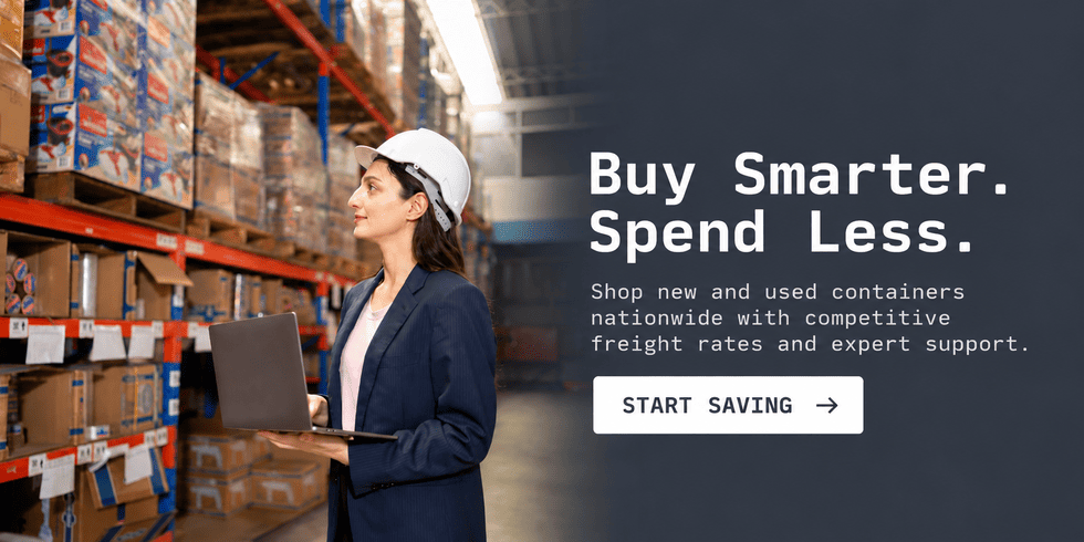Buy Smarter. Spend Less. Shop new and used containers nationwide with competitive freight rates and expert support. Start saving.